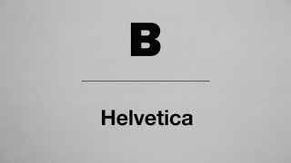 Magazine B 35th Issue: HELVETICA