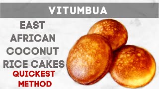 How to Make Soft Vitumbua (Coconut Rice Cakes) | Quickest Method