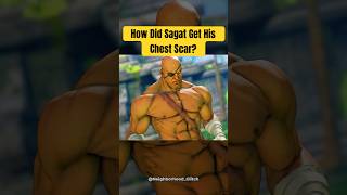 How Did Sagat Get His Chest Scar? #gamingcommunity #streetfighter #gamingshorts