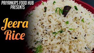 How To Cook Jeera Rice | Jeera Rice Recipe | Priyanka's Food Hub