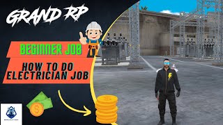 Best money making trick electrician job | beginner job in grand RP