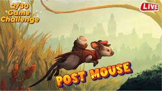 🔴 Post Mouse Live Gameplay 🔴 30 days 30 Games Challenge #2 | #pandharpur