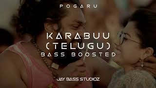 Pogaru - Karabuu Bass Boosted | JBS | Jay Studioz