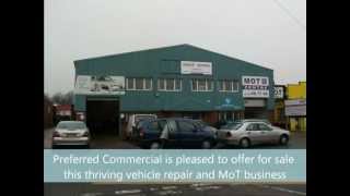 2912 - Vehicle Repair and Mot Centre Business For Sale in Luton Bedfordshire UK