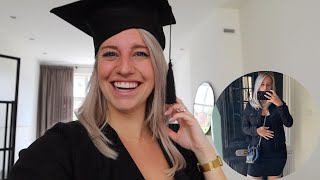 IK BEN AFGESTUDEERD & ZWANGERSCHAPSOUTFITS - Weekvlog #162