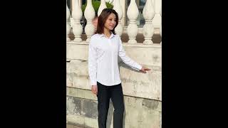 Women Apparels | Long Sleeve Office Shirt