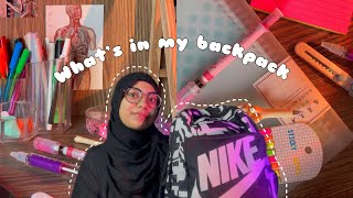 Pakistani Medical Student Backpack Tour | What I Carry for Classes, Clinicals, and More!