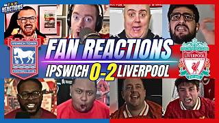 LIVERPOOL FANS REACTION TO IPSWICH TOWN 0-2 LIVERPOOL | 24/25 PREMIER LEAGUE