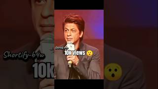 Shahrukh khan savage reply to journalist🔥🔥#shahrukh  #bollywood #shorts#trending