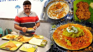 ANNA NAGAR turns into mini BENGALURU | BEST open BENNE Masala Dosa & SAMBAR button idly