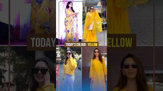 Celeb inspired yellow outfits ideas for Navratri 2024