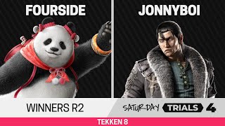 Saturday Trials 4 T8 Winners R2 - fourside (Panda) vs JonnyBoi (Dragunov)