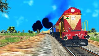 Brake Fail Of Train in Indian Train Simulator Game