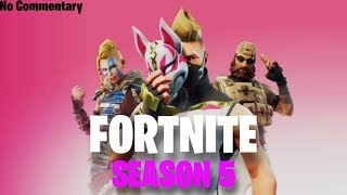 Fortnite Season 5 Preview -  No Commentary (Upgraded Battle Pass)