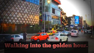 The right place for evening walk in Addis ababa Ethiopia. Churchl road(ቸርችል ጎዳና) ።