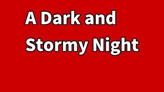 A Dark and Stormy Night | Cestin Stories | Cheating Stories Reddit