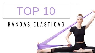 🔥TOP 10 🏅 BANDAS ELÁSTICAS PARA hacer ejercicio en casa y tonificar