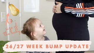 22- 27 Week Pregnancy Update|2nd Plant Based Pregnancy| Last Second Trimester Update!