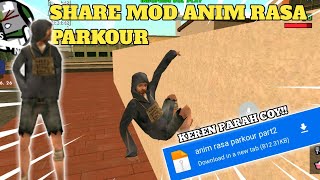 SHARE MOD ANIM RASA PARKOUR SUPPORT SAMP | GTA SAMP INDONESIA