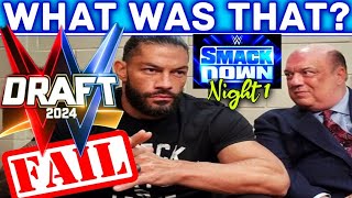 21 Picks & Only 5 Moves In The DUMBEST Draft In WWE History! Even Roman Reigns Said "NO THANKS" LMAO