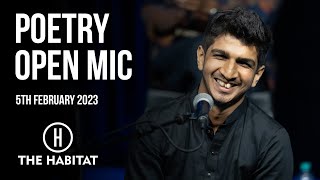 Live Poetry Open Mic at The Habitat 6th February 2023