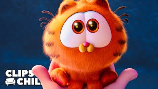 Try Not To Cry: CUTE Baby Garfield is Saved by Jon | The Garfield Movie