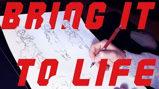 My Character Design Process - Draw with me