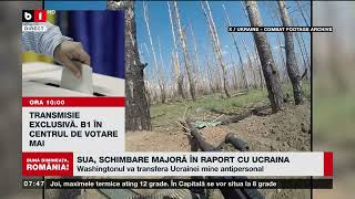 SUA, SCHIMBARE MAJORĂ ÎN RAPORT CU UCRAINA_Știri B1TV_21 nov. 2024