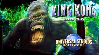 King Kong 360 3D on the Studio Tour | World's Largest 3D Experience | Universal Studios Hollywood