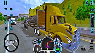 American Trailer Truck Construction Vehicle Transport - Truck Simulator USA - Android IOS Gameplay