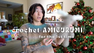 trying amigurumi for the first time... | my crochet/knit holiday gifts!