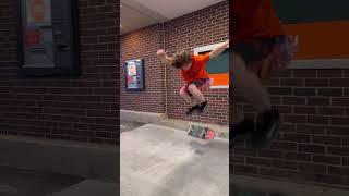 My first triple kickflip in slow motion!! #shorts #skateboard #kickflip