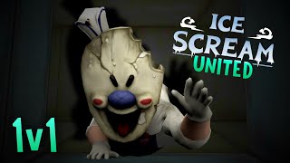 Ice Scream United - 1v1 (Full Gameplay) featuring Alithepro