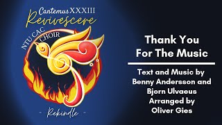 Thank You For The Music - ABBA (arranged by Oliver Gies)