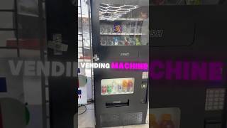 Vending business 😳🔥💵 #vendingmachine #smallbusiness #shorts #money #shortsvideo #asmr #barber