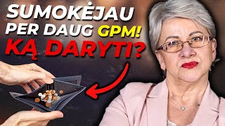 Ar tikrai sumoki per daug GPM? | NPD - ką turi apie tai žinoti?