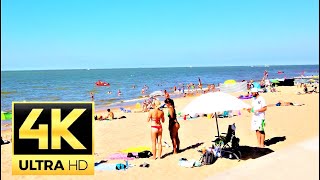 Wenduine, Belgium 🇧🇪 beach Promenade walk - 4K 60FPS