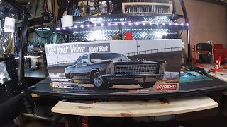 UNBOXING THE BLACK 1965 BUICK RIVIERA FROM KYOSHO