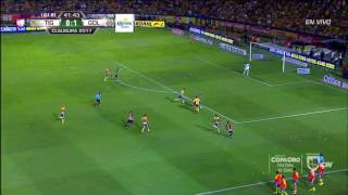 GOL DE PIZARRO-GOL DE LAS CHIVAS(CHIVAS 2 VS TIGRES 0) FINAL IDA LIGA MX 2017