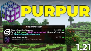 How To Make a PurPur Minecraft Server in 1.21