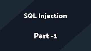 SQL Injection Part1 | Web Application Penetration Testing | How to do SQL Injection-1