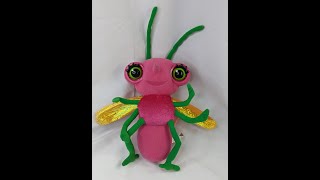 Fisher Price Shimmer Bug plush Miss Spider 2005 - See how it works