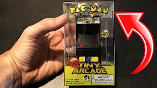 Pac-Man Tiny Arcade Unboxing & Play