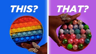 🌈🎉Best satisfying asmr reverse video 🔥, Beads video, Reverse Asmr video,Dominogirl, New Asmr Video