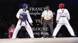 Masters 2005 - 4 - Taekwondo : France vs Pologne