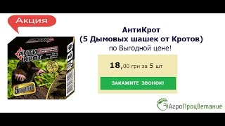 Купить Родентицид АнтиКрот. Узнайте Как Избавится от Кротов