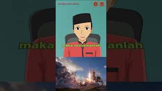 Gimana Astronot melaksanakan Sholat? #shorts #islam #anime #trendingshorts