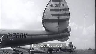 Nouvelle lignes de la compagnie Air Algérie (1956)