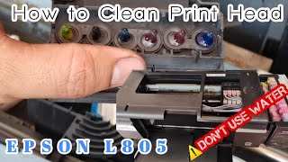 How to Clean Epson L805 Head | Applicable to all types of Printer