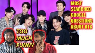 BTS Answer the Web's Most Searched Questions | Funniest Reaction |#btsfamily |Pakistani Reaction